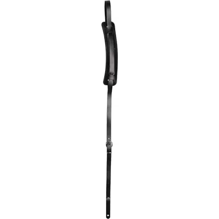 Daddario 19JL00 Lennon Ed Sullivan, verstellbarer Leder-Gitarrengurt in Schwarz, Nachbildung aus der Ed Sullivan Show – Bild 5