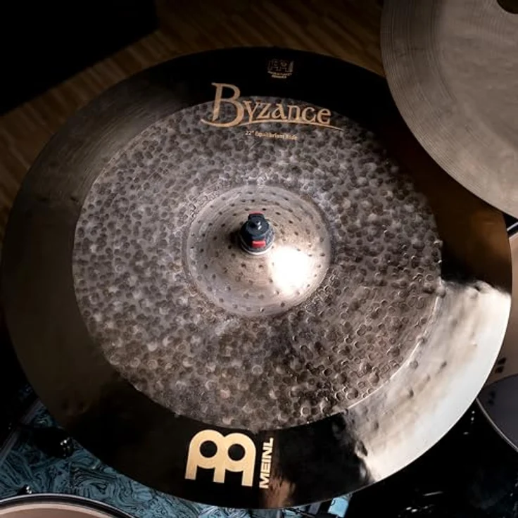 Meinl 22" Byzance Equilibrium Ride, Schlagzeugbecken aus B20 Bronze mit sandgestrahlter Oberfläche und komplexem Klangcharakter, Matt Garstka Signature Serie – Bild 8