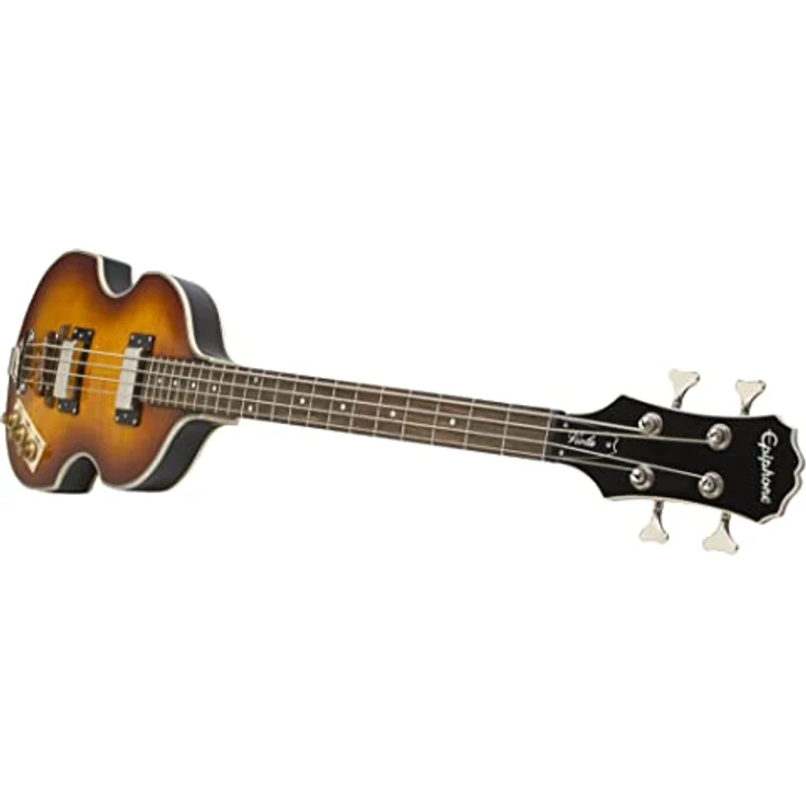Epiphone Viola Bass, E-Bass mit Ahorn Korpus, Pau Ferro Griffbrett, 2 Mini Humbucker, Vintage Sunburst – Bild 7