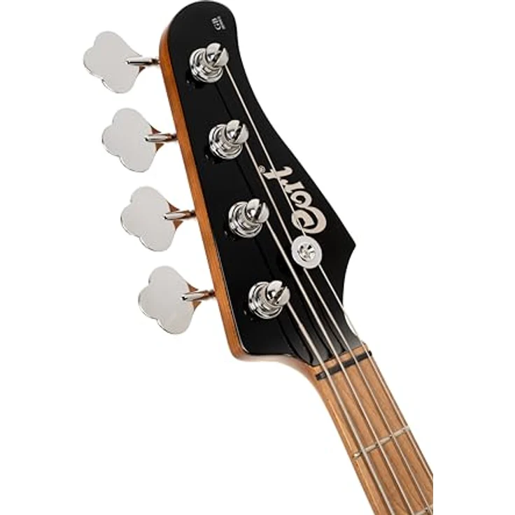 Cort GB Short Scale FDP, E-Bass mit Pappel-Korpus, geröstetem Ahorn-Hals, 22 Jumbo Bünden, aktivem Markbass Preamp, Fandango Purple – Bild 5