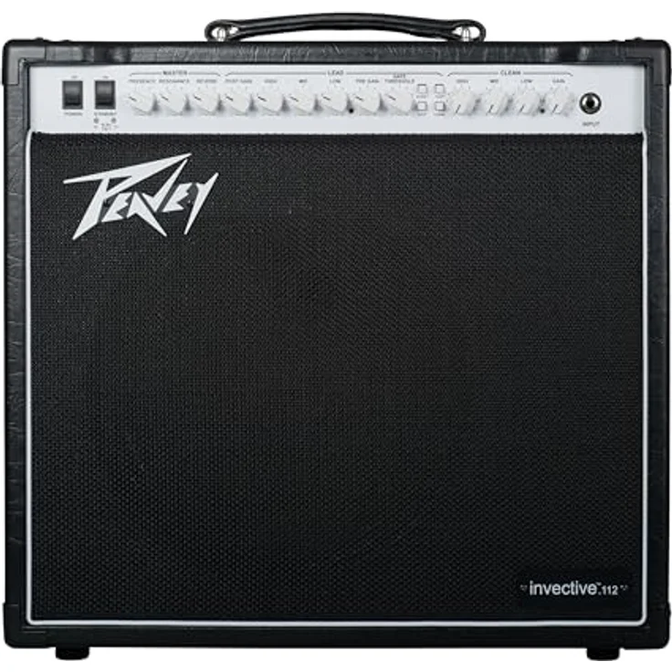 Peavey Invective.112, Röhren-Combo für E-Gitarre mit 20 Watt, 1x 12" Celestion Vintage 30, schwarz – Bild 1
