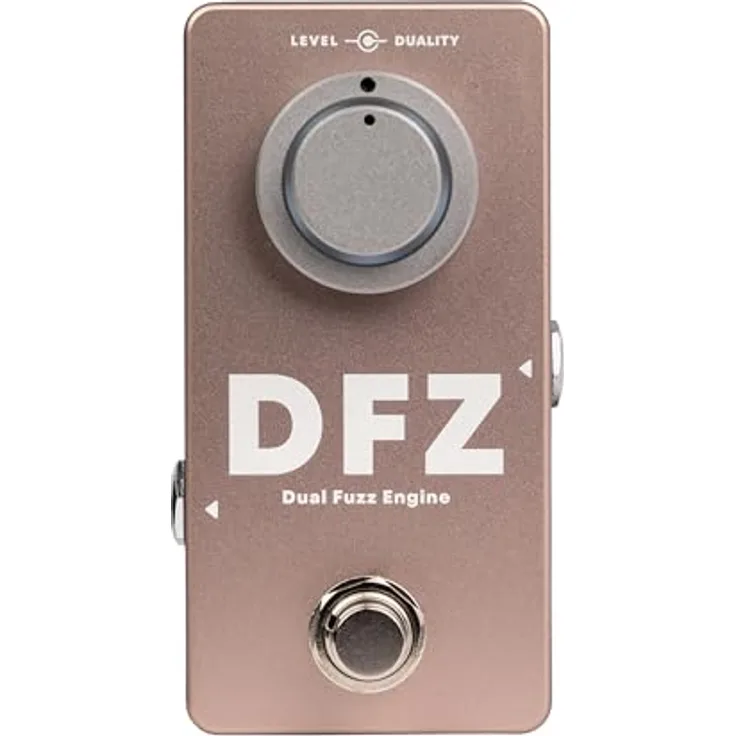 Darkglass DFZ Duality Fuzz, Effektpedal für E-Bass mit zwei Fuzz-Schaltungen, True Bypass, Made in Finland