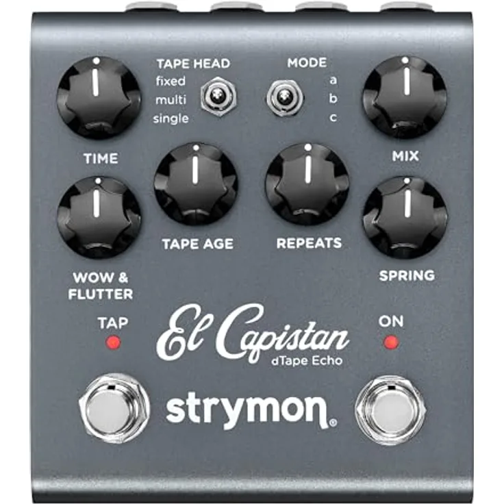 Strymon El Capistan V2, dTape Delay Effektpedal mit MIDI-Integration und Federhall, Made in USA
