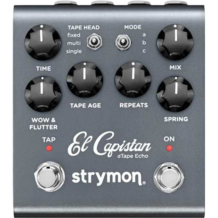 Strymon El Capistan V2, dTape Delay Effektpedal mit MIDI-Integration und Federhall, Made in USA – Bild 1
