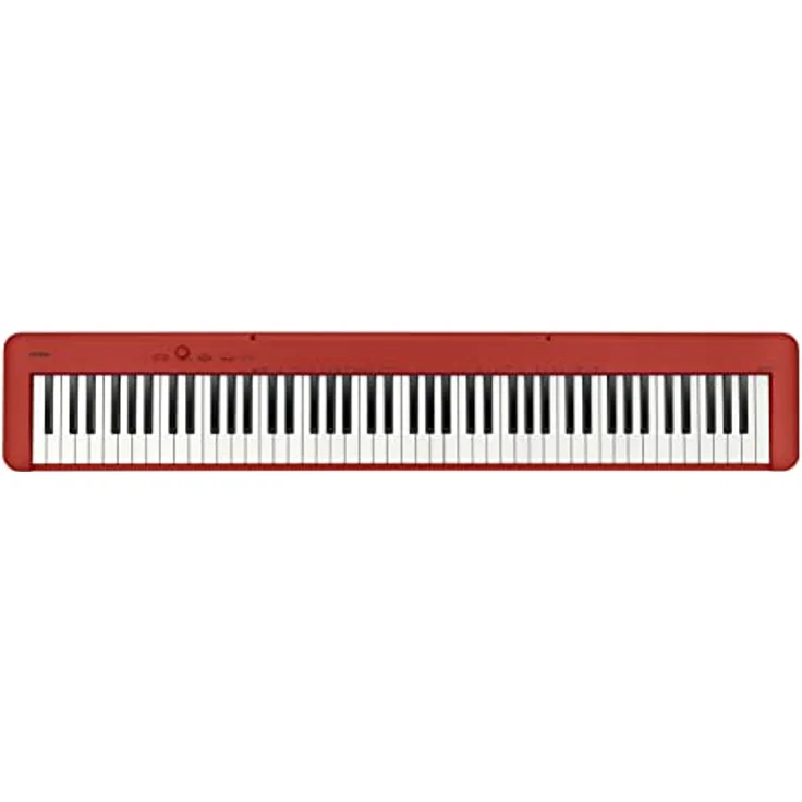 Casio CDP-S160 RD, Digitalpiano mit 88 Tasten, 64-stimmiger Polyphonie, 10 Sounds, Duet Mode, rot – Bild 8