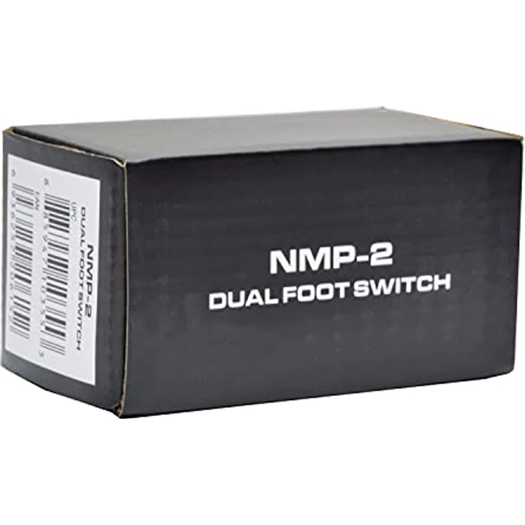 Nux NMP-2 Footswitch, Doppelfußschalter mit 3 Modi (Open, Close, Latch), kompatibel mit Verstärkern und Keyboards, 9VDC Anschluss – Bild 5