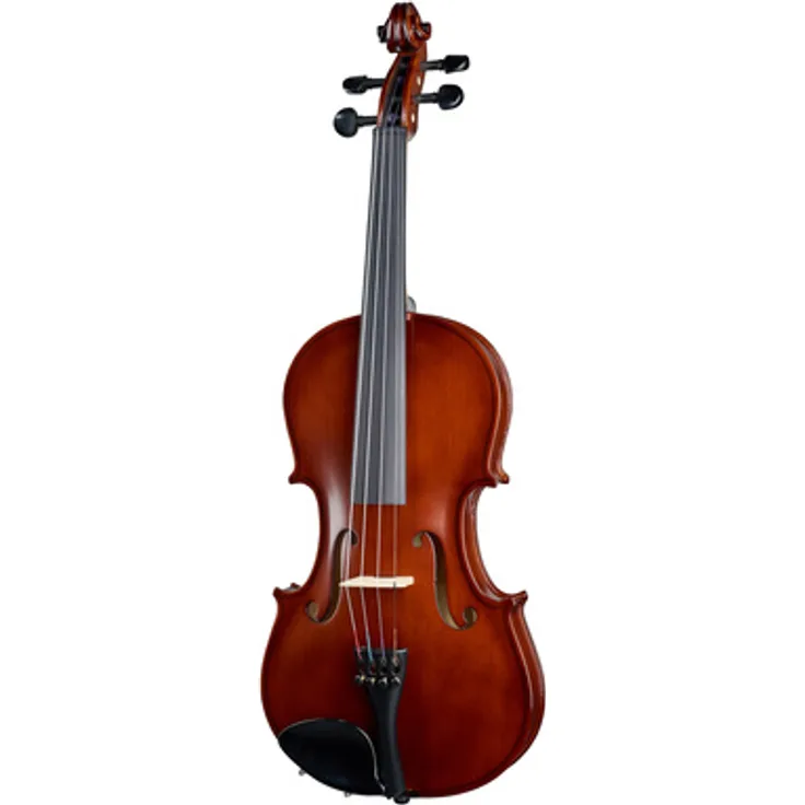 Hidersine Uno Violin Set 4/4, Laminierte Fichtendecke, Ebenholzgriffbrett, inkl. Bogen und Etui