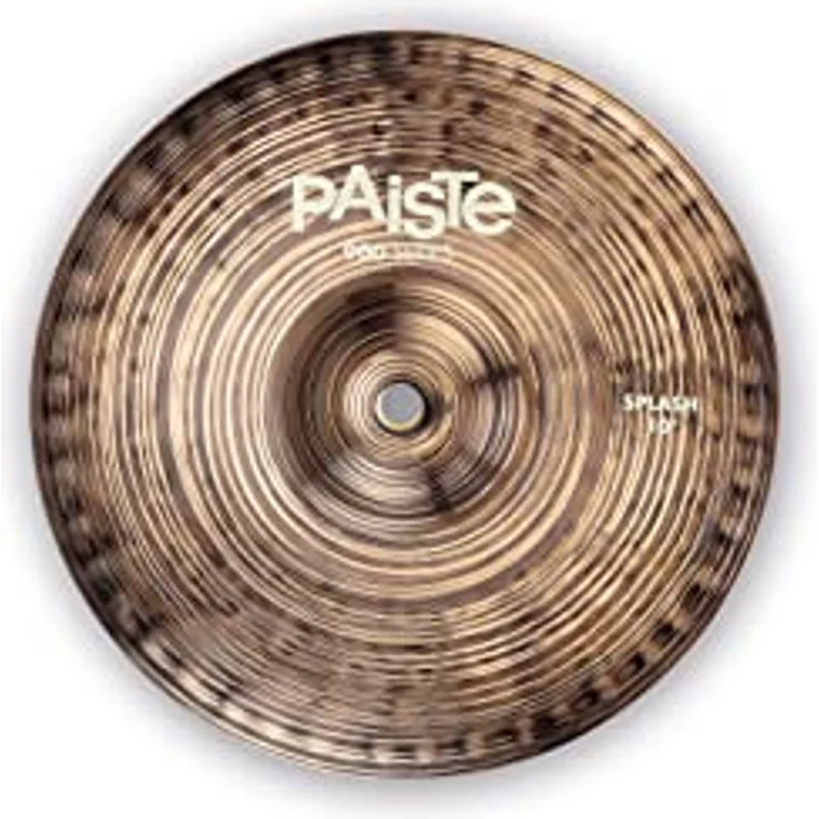 Paiste 10" 900 Series Splash, B8 Bronze Becken mit kurzem Sustain und dunklem Finish – Bild 1