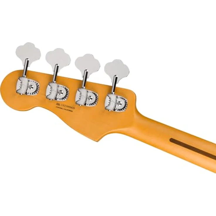 Fender Am Ultra II P Bass EB TXT, Precision E-Bass in Texas Tea mit Noiseless Vintage Tonabnehmern und Deluxe Molded Case – Bild 6