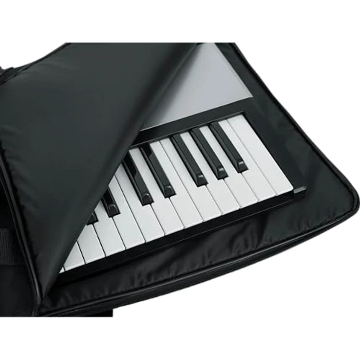 Gator GKBE-88, Economy Gig Bag für 88 Tasten Keyboards, Nylon Tragegriff, 10 mm Polsterung, 1499 x 483 x 127 mm – Bild 6