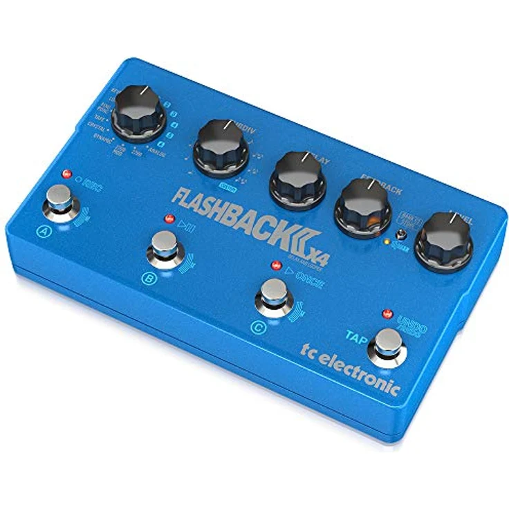 tc electronic Flashback 2 X4 Delay, Effektpedal mit 10 Delay-Typen, 40 Sekunden Looper und MASH-Fußschaltern – Bild 3