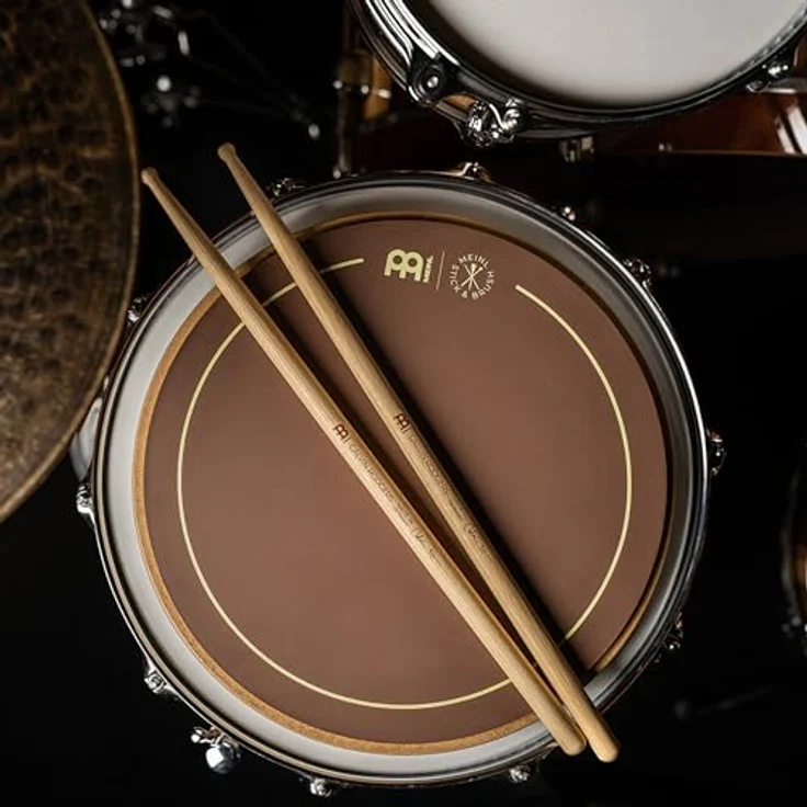 Meinl Calvin Rodgers Signature Stick, Drumstick aus American Hickory, Gewichtstyp: Medium, 419 mm Länge, 14,2 mm Durchmesser, runder Holzkopf, made in Germany – Bild 9