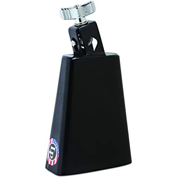 LP 228 Black Beauty Sr. Cowbell, Cha Cha Kuhglocke mit tiefem Klang und größerer Öffnung, schwarz