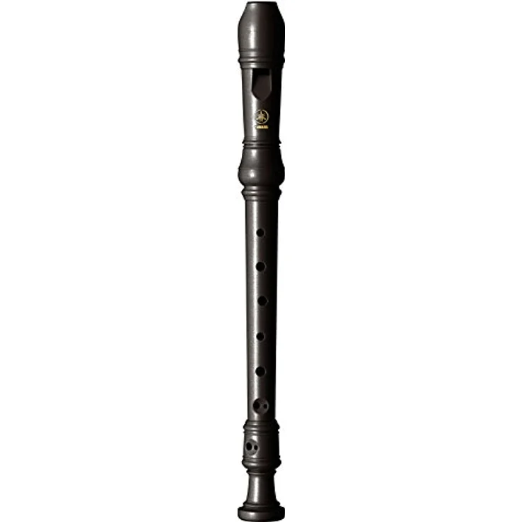 Yamaha Recorder Soprano, Baroque Fingering, braunes ABS-Kunstharz, inkl. Flötentasche und Flötenwischer – Bild 1