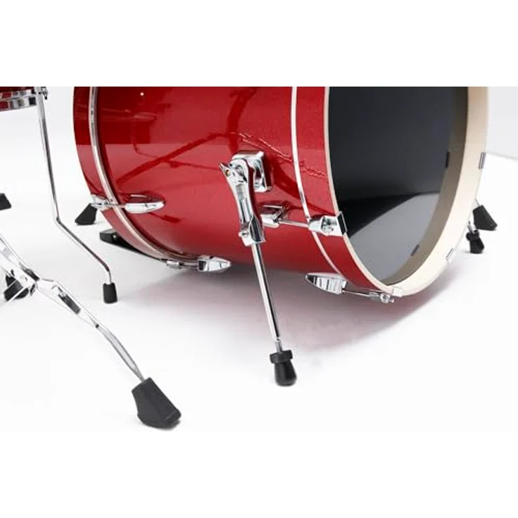 Tama Imperialstar IP50H6W-BRM, 20" Schlagzeugset in Burnt Red Mist mit 5 Teilen, 6-schichtige Pappelholzkessel, inklusive Hardwarepaket und Meinl HCS Messing Beckensatz – Bild 6