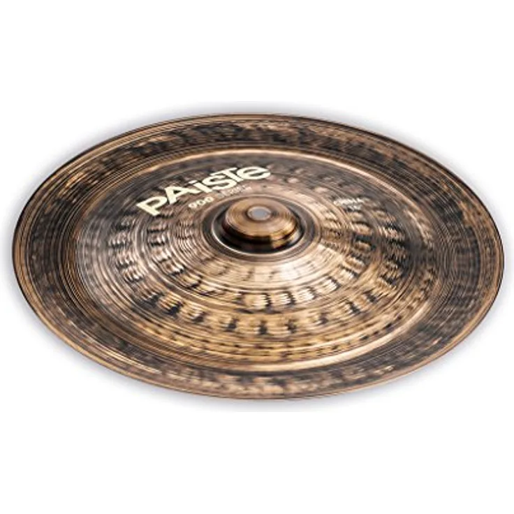 Paiste 16" 900 Series China Becken, explosiver Crash Sound aus B8 Bronze, dunkles Finish