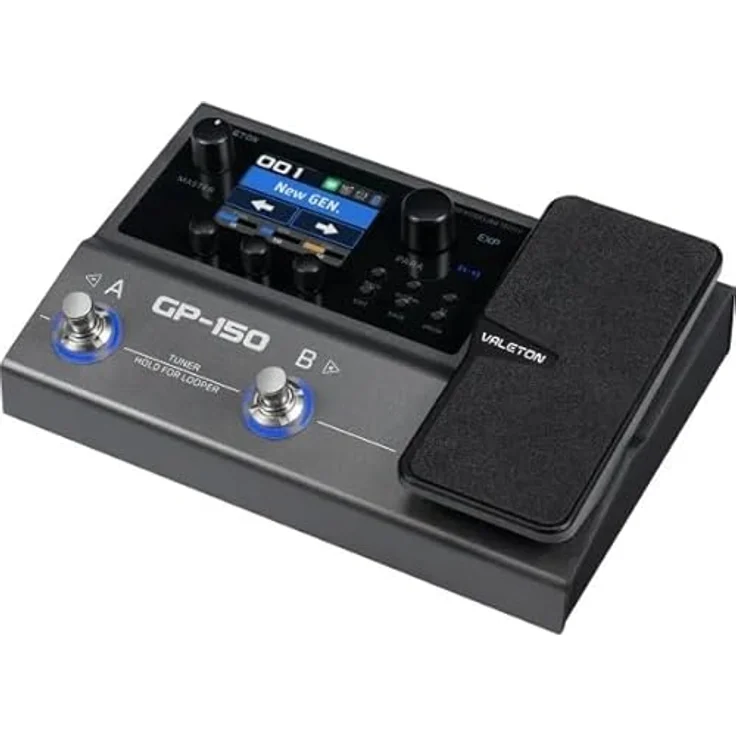 Valeton GP-150, Gitarren-Multieffektpedal mit über 200 Effekten, 200 Speicherplätzen und integrierter 3000-mAh-Batterie – Bild 3