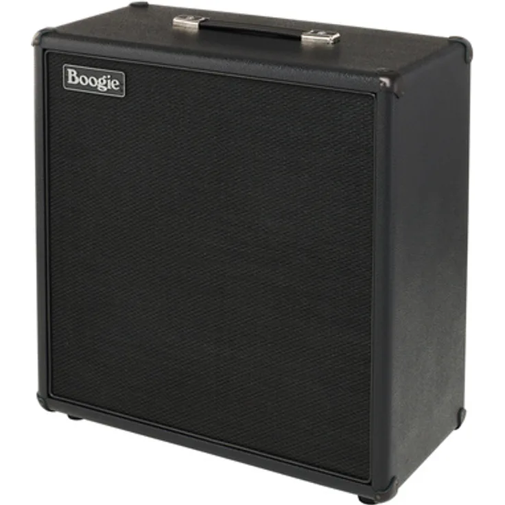 Mesa Boogie 4x10 Boogie Open Back Cab, Lautsprecher Box mit 4x10" Celestion G10 Creamback, 180 Watt, 8 Ohm, Baltic Birch Gehäuse, H59,7 x B57,8 x T28,6 cm, 17,8 kg, hergestellt in den USA
