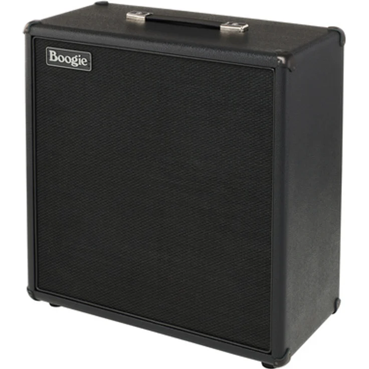 Mesa Boogie 4x10 Boogie Open Back Cab, Lautsprecher Box mit 4x10" Celestion G10 Creamback, 180 Watt, 8 Ohm, Baltic Birch Gehäuse, H59,7 x B57,8 x T28,6 cm, 17,8 kg, hergestellt in den USA