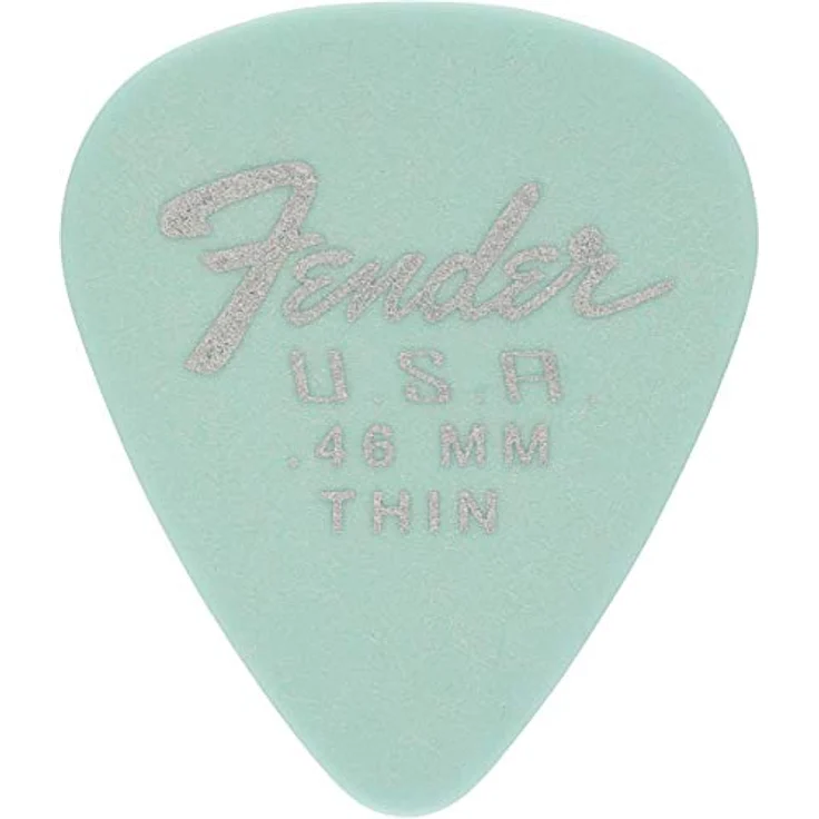 Fender 351 Dura-Tone Picks, Plektrenset mit 12 Stück, 0,46 mm, Daphne Blue – Bild 2