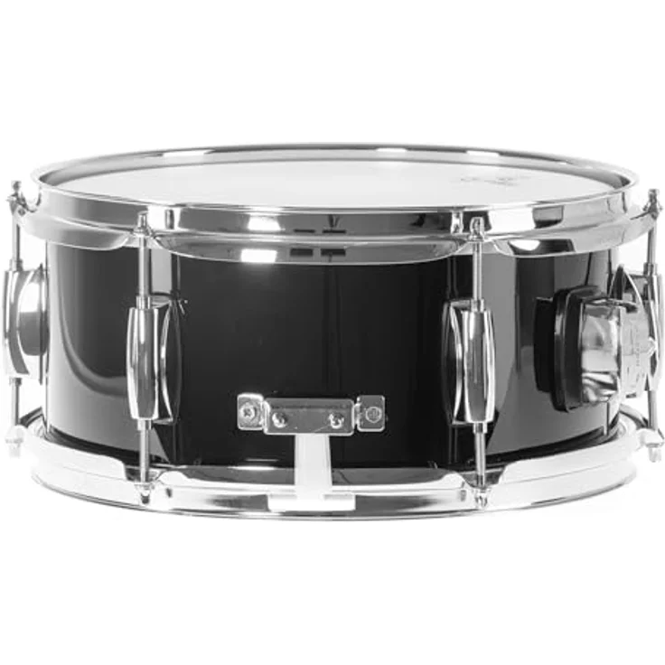 Gretsch Drums 12"x5,5" Mighty Mini Snare, Pappelkessel, chrom Hardware, 1,6 mm Spannreifen, schwarz – Bild 6