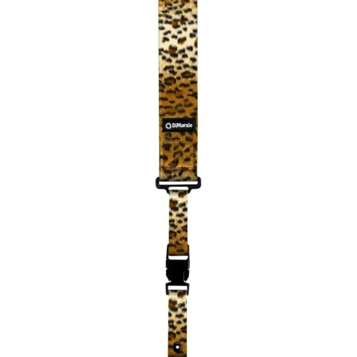 DiMarzio Cheetah Gitarrengurt DD2230, Nylon mit Clip Lock System, Farbe Cheetah – Bild 2
