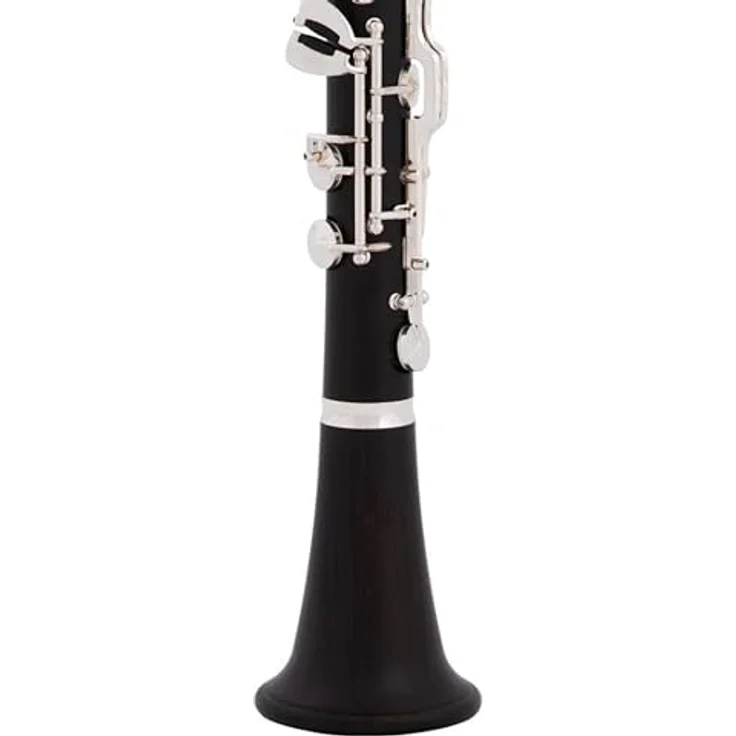 Schreiber D-13 Bb-Clarinet, Klarinette für kleine Hände mit 20 Klappen und versilberter Mechanik, 443/445Hz, inklusive Mundstück und Rucksack etui – Bild 4