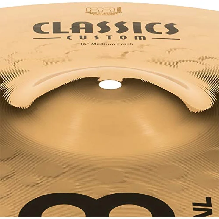 Meinl 16" Classics Custom Medium Crash, Schlagzeugbecken mit brillantem Klang und ausgeglichener Frequenzresponse – Bild 4
