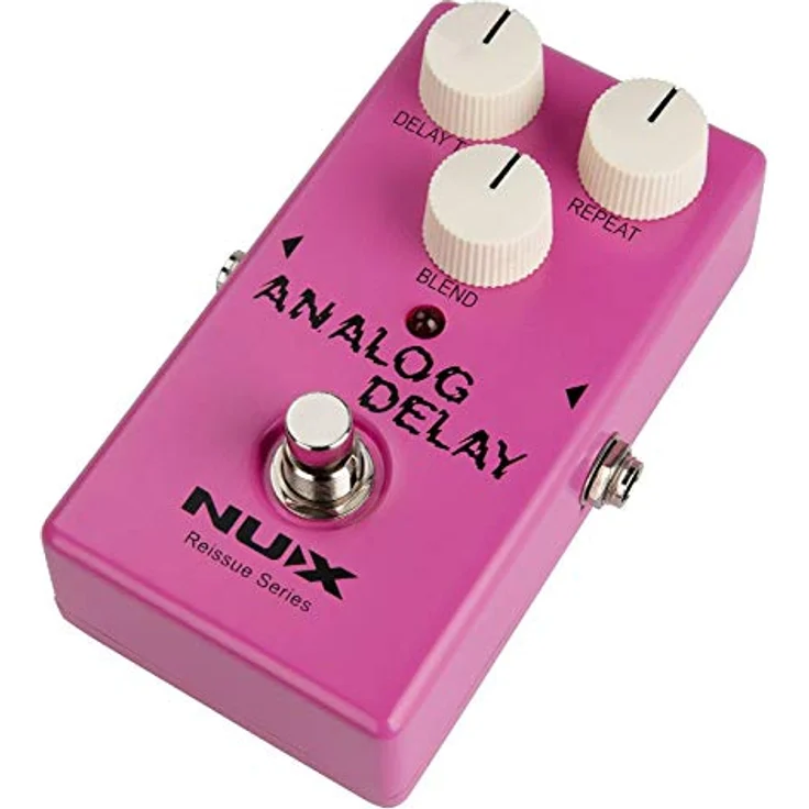 Nux Analog Delay, Effektpedal für E-Gitarre mit vollanaloger Bucket-Brigade-Schaltung und Delay-Zeiten von 20 bis 300 ms – Bild 3