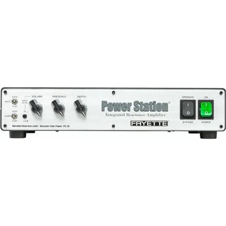 Fryette Power Station PS-2A, Power Attenuator mit 50 Watt Röhrenendstufe, Lautsprecher-Ausgang 4/8/16 Ohm, effektiver Klangregelung für Recording