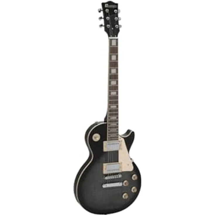 Eurolite DIMAVERY LP-750 E-Gitarre, translucent gray blackburst