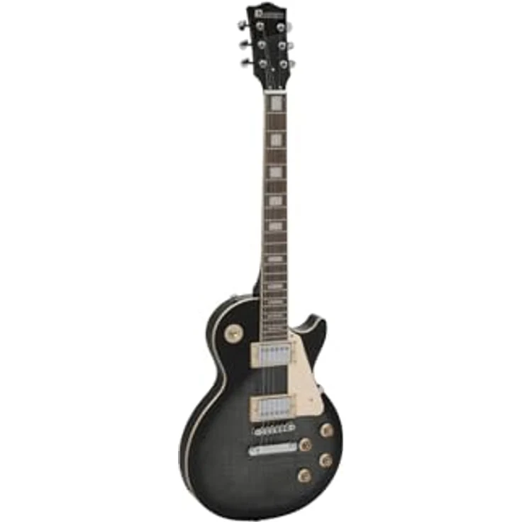 Eurolite DIMAVERY LP-750 E-Gitarre, translucent gray blackburst