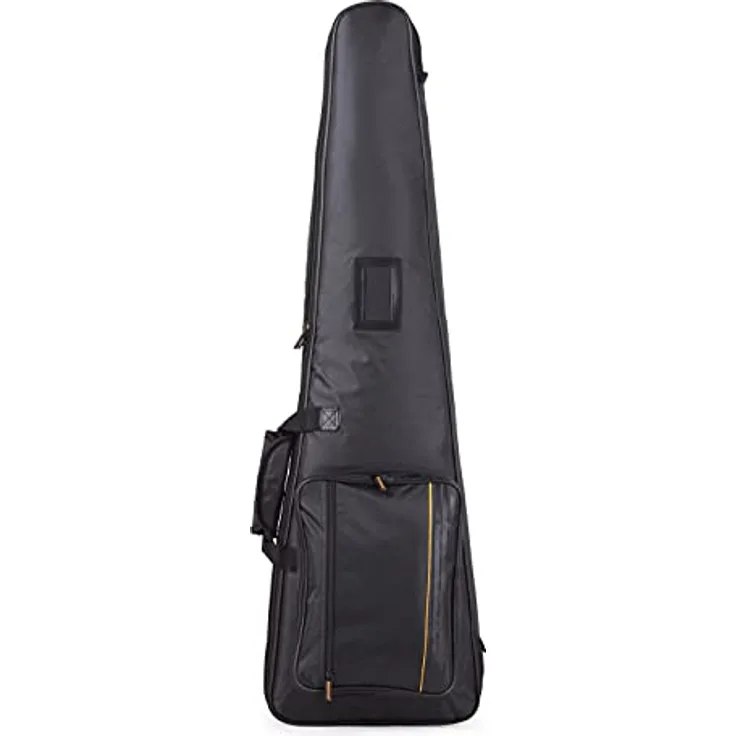 Rockbag RB 20501B Headless-Style Bass Bag, 20mm Polsterung, große Außentasche, Rucksacktrageriemen, Innenmaße 106 x 29 cm