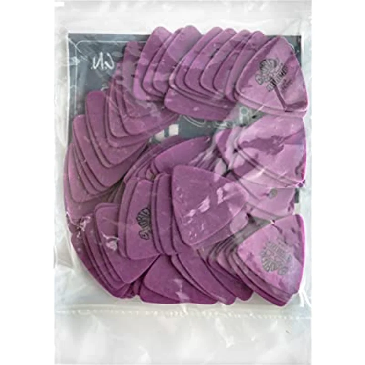 Jim Dunlop Plektrum Tortex Triangel, 1,14mm, violett, 72 Stück – Bild 5