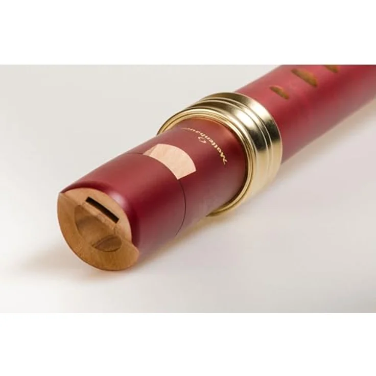 Mollenhauer 4119R Adris Dream Soprano, Sopranblockflöte aus Birnbaum, rot, barocke Griffweise, Doppelloch – Bild 4