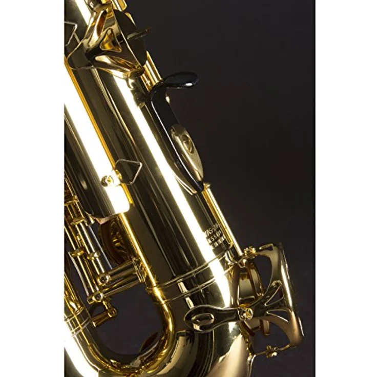 Yamaha YAS-280 Set, Alto Saxophon mit Aluminium Notenständer, Reed Guard, Clip-on Tuner und Saxophonständer – Bild 2
