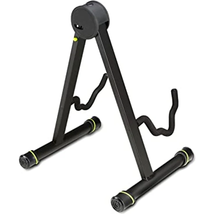 Gravity ggsa01u solo-g, Universal A-Frame Gitarrenständer für Gitarren und Bassgitarren, flach zusammenklappbar mit Gummi-Polsterung – Bild 2