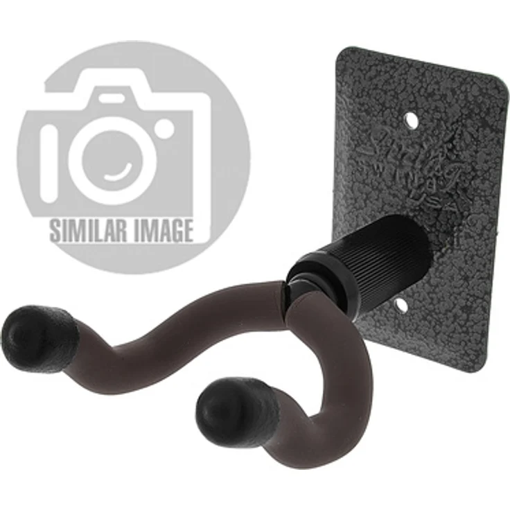 String Swing CC11K Gitarrenwandhalter, grünes Metallfinish für Bass-, Elektro- und Akustikgitarren bis 47,5 mm Halsbreite