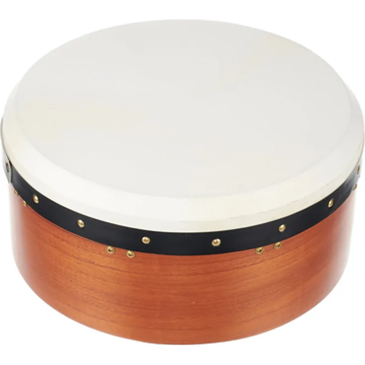 Millenium 14"x6" Bodhran, stimmbar, Ziegenfell, Rahmen aus Red Cedar, inklusive Schlägel und Stimmschlüssel