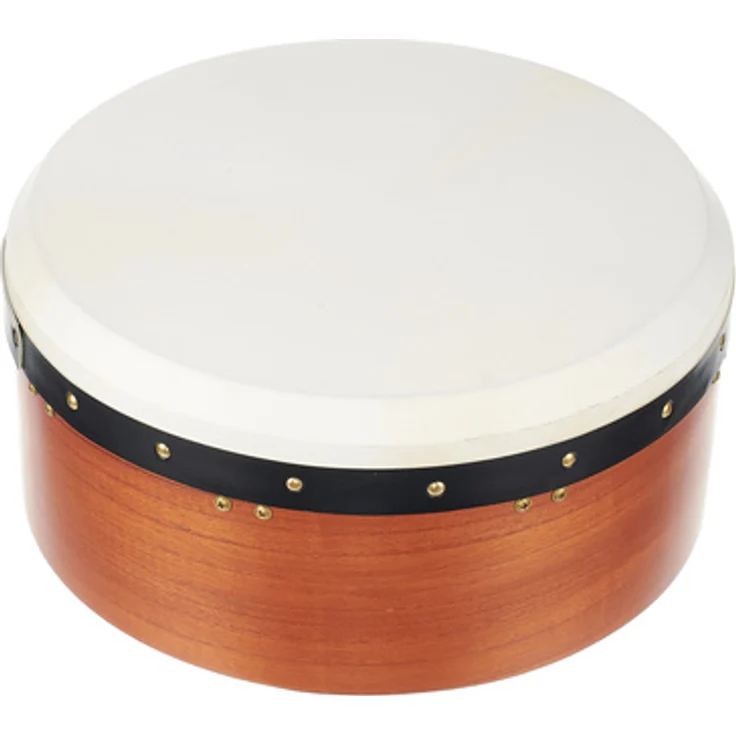 Millenium 14"x6" Bodhran, stimmbar, Ziegenfell, Rahmen aus Red Cedar, inklusive Schlägel und Stimmschlüssel