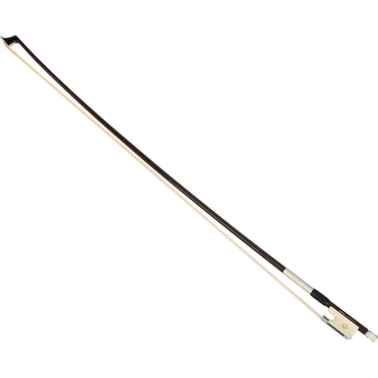 CodaBow Diamond GX Viola Bow A, Violabogen Alabaster mit Kevlar- und Graphitfaser, handgefertigter Frosch aus Xebony, Sterlingsilber-Begleitteile, Naturhaarbehaarung