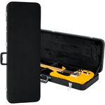 Gator GW - Electric Guitar Case, Koffer für E-Gitarre aus Sperrholz, Schwarz, Innenmaße 105 cm x 32 cm x 9 cm, Gewicht 3,81 kg