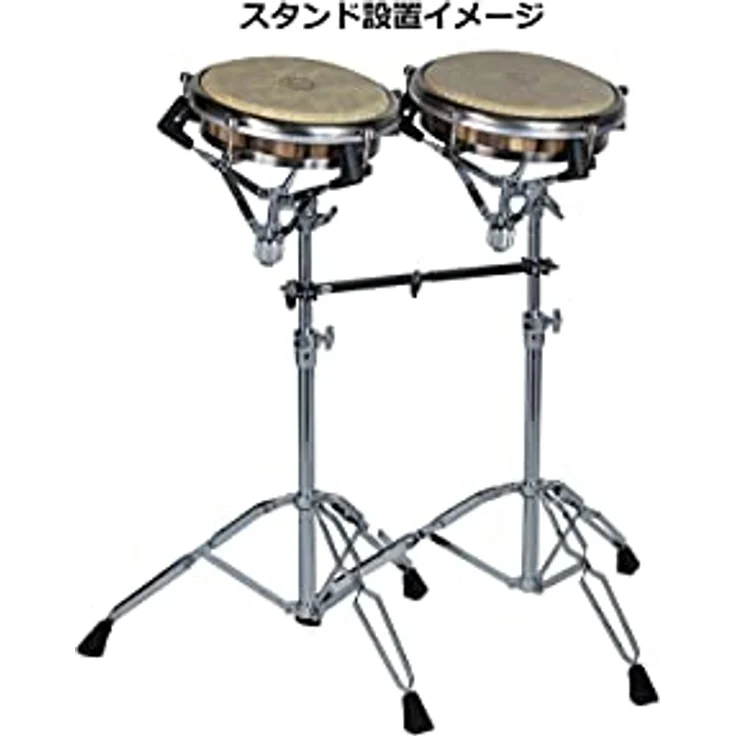 Pearl 11" Travel Conga PTC-1100N/510, kompakte Conga mit massivem Holzkessel aus Thai Oak und Remo Fiberskyn 3 Fell, inklusive Stimmschlüssel – Bild 3