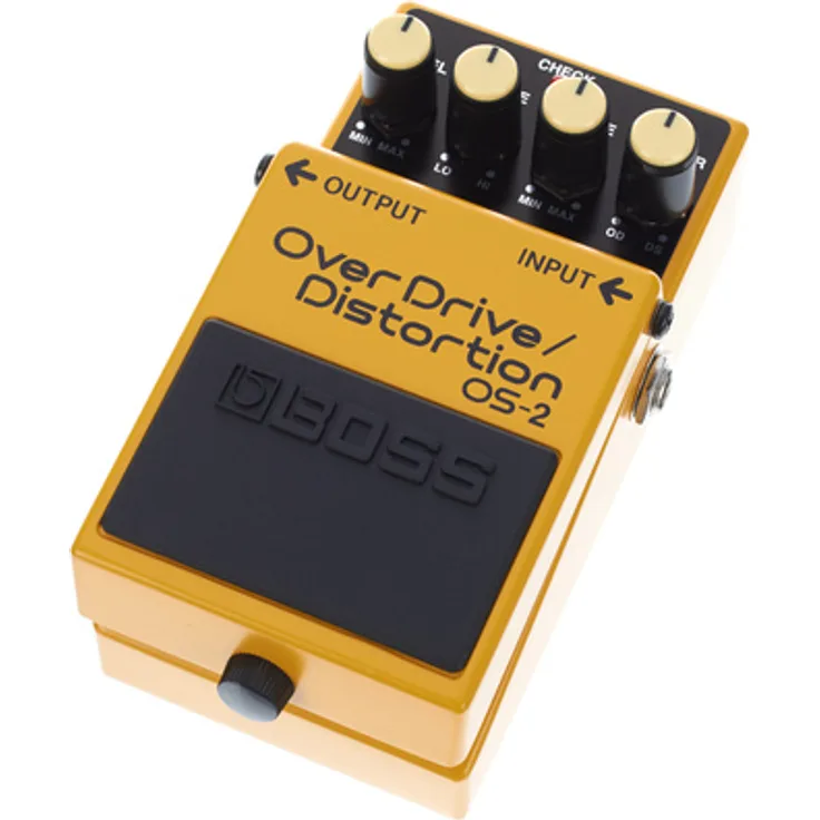 Boss OS-2, Overdrive/Distortion Pedal mit vielseitigen Klangeinstellungen