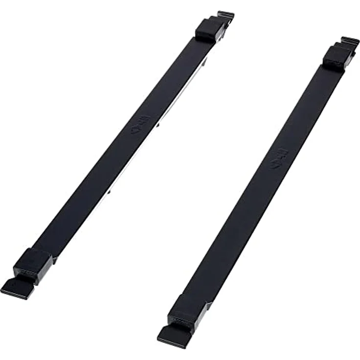 STAY MUSIC Stay Slim Arme, 380 mm Straight, Aluminiumarme für Keyboardständer, schwarz – Bild 1