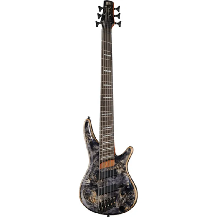 Ibanez SRMS806-DTW, 6-Saiter Multiscale E-Bass mit Bartolini Tonabnehmern, Deep Twilight