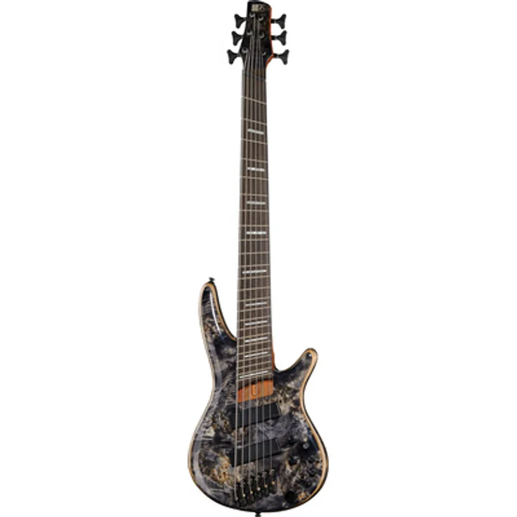 Ibanez SRMS806-DTW, 6-Saiter Multiscale E-Bass mit Bartolini Tonabnehmern, Deep Twilight