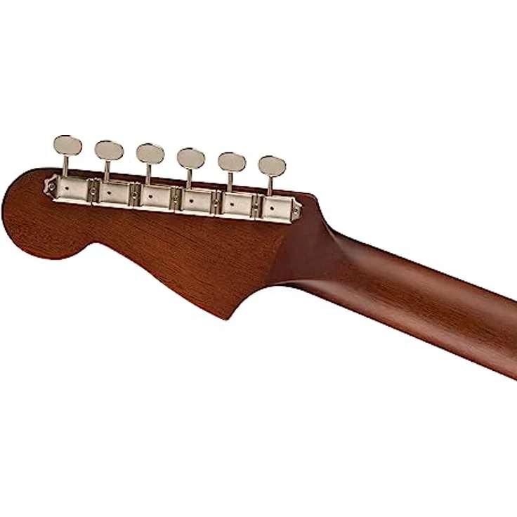 Fender Malibu Player OW WN, Westerngitarre mit massiver Fichtendecke und Sapele Korpus, Olympic White – Bild 4
