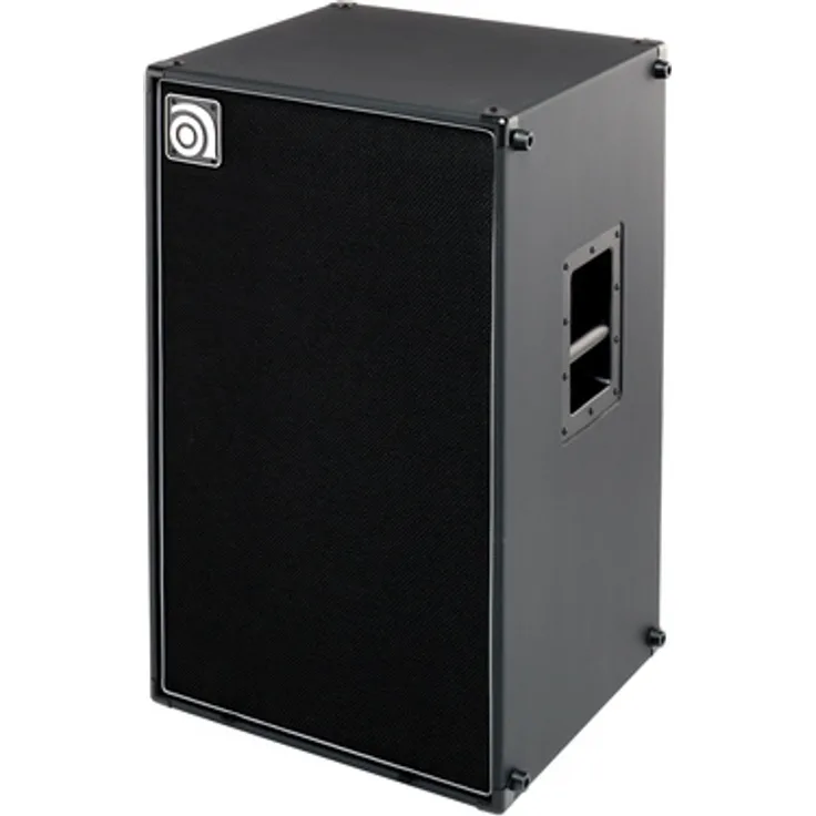 Ampeg Venture VB-212, Lautsprecherbox für elektrische Bassgitarre mit 500W RMS Leistung, 2 x 12" Neodymium Tieftöner, ultraleichtes Gehäuse in Black Carbon Fiber Tolex