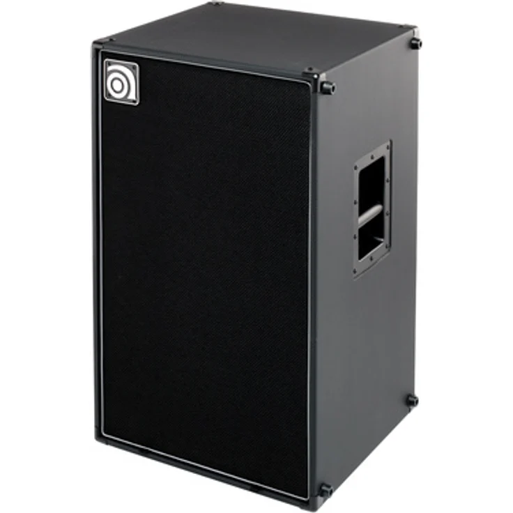 Ampeg Venture VB-212, Lautsprecherbox für elektrische Bassgitarre mit 500W RMS Leistung, 2 x 12" Neodymium Tieftöner, ultraleichtes Gehäuse in Black Carbon Fiber Tolex